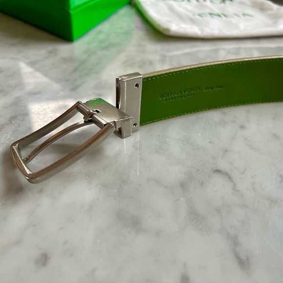 Bottega Veneta Mens Reversibile Belt - Picture 4 of 5